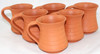 odishabazaar Organic Clay Crafts Kulhad Tea Cups (Brown) Set of 6 [Fit Tuber Recs]