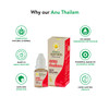 Kerala Ayurveda Anu Thailam | For Nasya | Nasal Oil for Sinusitis, Allergies & Nasal Congestion | For Clear Breathing | Good Eyesight | With Jivanti, Yashtimadhu, Hrivera & Bilva | 10ml | 0.34 fl oz [Fit Tuber Recs]