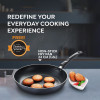 Judge Everyday by Prestige Everyday Fry Pan (Aluminum, Black) | 1.6 ltrs | 54.09 fl oz [Fit Tuber Recs]