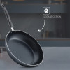 Judge Everyday by Prestige Everyday Fry Pan (Aluminum, Black) | 1.6 ltrs | 54.09 fl oz [Fit Tuber Recs]