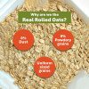 True Elements 100% Wholegrain Rolled Oats|1 kg|35.27 oz [Fit Tuber Recs]