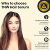 TNW-The Natural Wash Black Seed Hair Serum forDry & Frizzy Hair | Gives Smooth Silky Touch & Instant Shine And Softness Enriched with Fenugreek & Essential Oils | 100ml | 3.38 fl oz [Fit Tuber Recs]