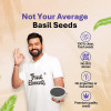 True Elements Basil Seeds (Sabja Seeds)|250 g|8.82 oz [Fit Tuber Recs]
