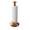 VintagewareÂ® Handcrafted Wooden Kitchen Tissue Paper Roll Holder & Dispenser (Gem Top, Mango Wood)|600g|21.16 oz [Fit Tuber Recs]