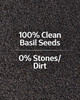 True Elements Basil Seeds - Sabja Seeds | Reduce Body Heat | Tukmaria Seeds for Weight Management | High in Fibre & Omega 3 | 500g | 17.64 oz [Fit Tuber Recs]