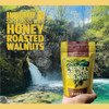 Nourish Organics Honey Roasted Walnuts 100gm Pack of 1 Sweet and Nutty Snack| Healthy and Nutrient Rich | No Refined Sugar | Clean Label
