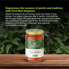 First Bud Organics Raw Tulsi Honey - 500gm | 100% Pure, Natural & Unprocessed Tulsi Honey | Infused with Holy Basil for Enhanced Health Benefits | Rich in Antioxidants | Ethically Sourced