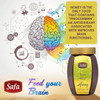 Safa Raw Wild Honey | Organic Honey Raw Unprocessed 100% Pure Natural | Vegetarian Unheated Fresh | No Added Preservatives and Colours | Raw Wild Honey Immunity Boosters For Adults And Children | 500g PET Jar