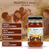 Shreyas Organic Honey (250 Gm Glass Jar) | Multi Floral Immunity Booster| Natural Pure And Raw | Forest Honey