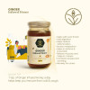 Shiva Organic Ginger Infused Honey |100% Natural Organic and Pure Honey No Added Sugar No Added Color Flavour Unadulterated - 250 g