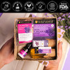 Soulflower Diwalis Day Beauty Gift Box Lavender Try Me Gift Pack For Men Women, 100% Natural Organic|5 pcs