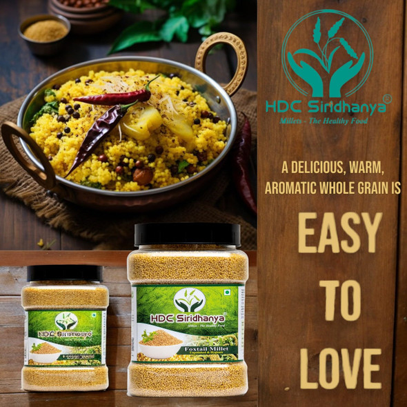 Siridhanya Millets Grain Unpolished & Organic Combo Pack of 5|2 kg 500 g|6.08 lbs