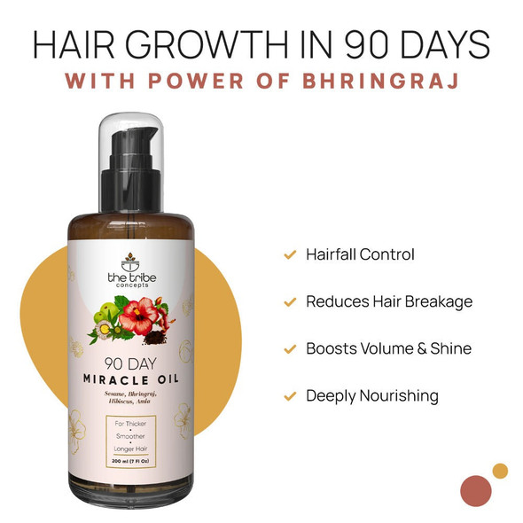The Tribe Concepts 90 Day Miracle Hair Oil|100 ml