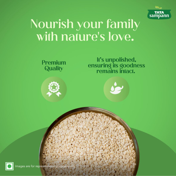 Tata Sampann Unpolished Urad Dal (Split)|1000gm|2.43 lbs