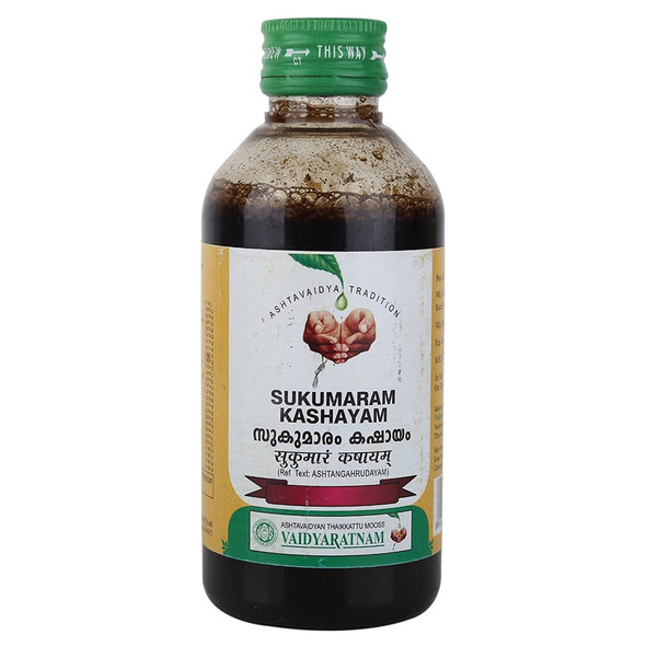 Vaidyaratnam Sukumaram Kashayam|200 ml|6.7 flOz