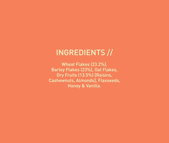 Nourish Organics Honey Crunch Muesli|21.12Oz|1.32lbs