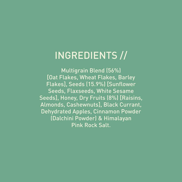 Nourish Organics Seeds and Nuts Muesli|21.12Oz|1.32lbs