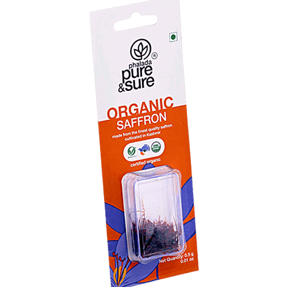 Phalada Pure & Sure Organic Saffron|0.5 g