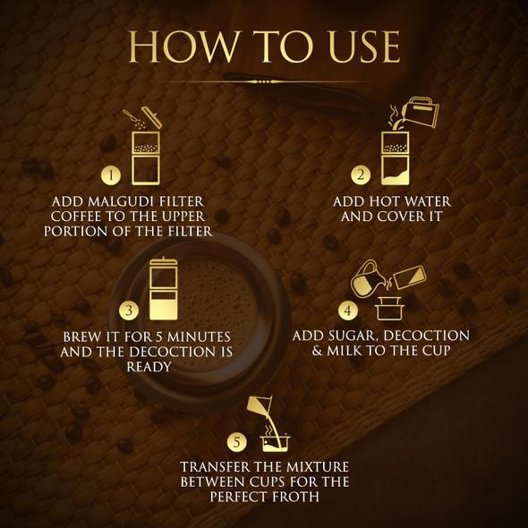 Continental Malgudi Filter Coffee Powder|500g|1.22 lbs