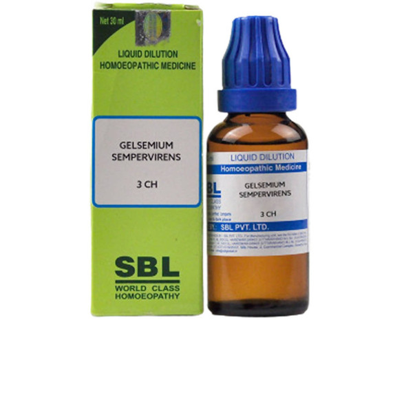 SBL Gelsemium Sempervirens Dilution|30 ML