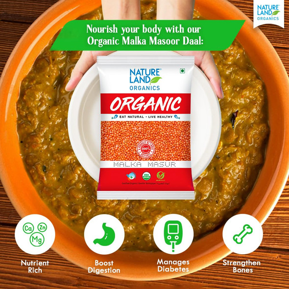 Malka Masoor Dal/Red Masoor Dal|1000gm|2.43 lbs