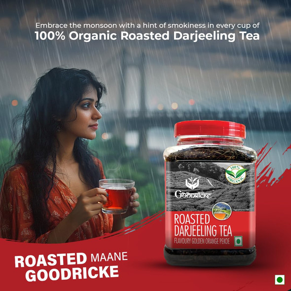Goodricke Roasted Organic Darjeeling Tea|250 g|8.82 Oz
