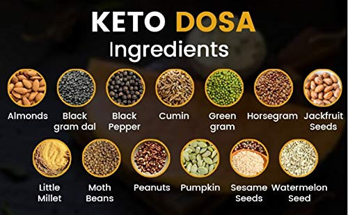 Keto Dosa Batter Instant Mix|400gm|14.11 Oz