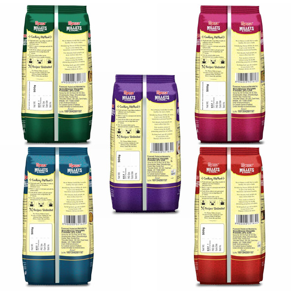 Manna Millets Whole Grains|500g|1.22 lbs