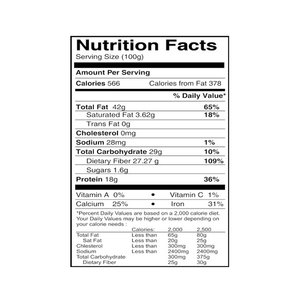 Pure & Sure Organic Desiccated Coconut Powder|250gm|8.82 Oz