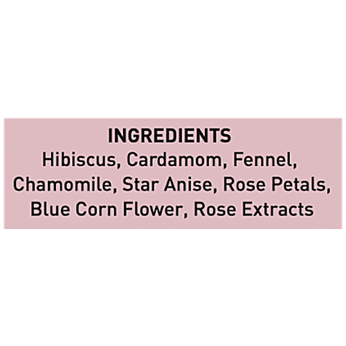 Organic Hibiscus Rose Herbal Tea - Nourishing, Hydrating, Calming & Fragrant Rose|1.056Oz|0.066lbs