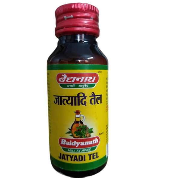 Baidyanath Jhansi Jatyadi Tel - Pack of 2 | 50 Ml | 1.69 fl oz [Fit Tuber Recs]