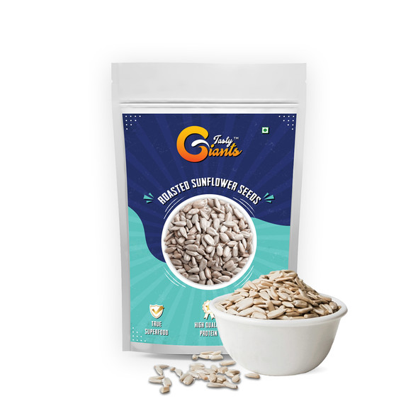Tasty Giants Roasted Sunflower Seeds | 8.71 Oz | 0.55 lbs