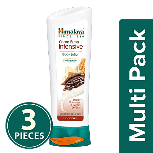 Cocoa Butter Intensive Body Lotion|3x400 ml|0.1 fl oz [Fit Tuber Recs]