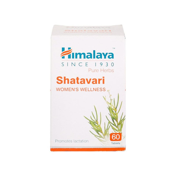 Himalaya Pure Herbs Shatavari Women's Wellness Tablets|60 tablets|60 tablets [Fit Tuber Recs]