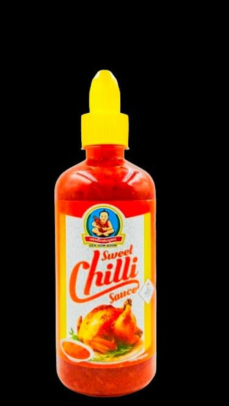 Healthy boy Sweet Chilli Sauce, Pack of 1 (DEK SOM BOON) | 570g | 20.11 oz [Fit Tuber Recs]
