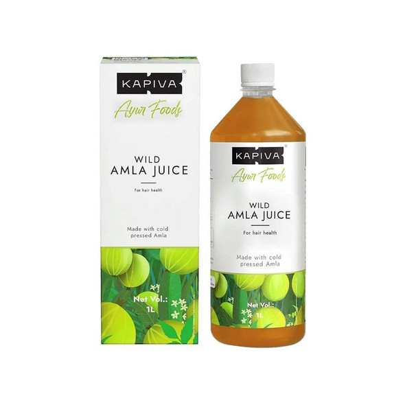 Kapiva Wild Amla Cold Pressed Juice - Pack of 2 [Fit Tuber Recs]