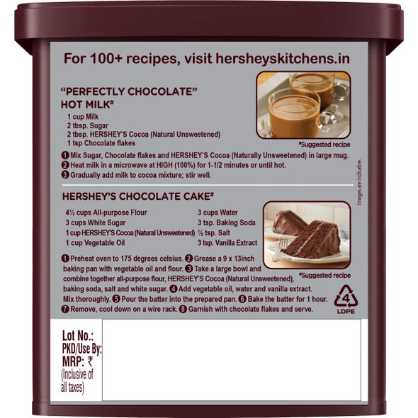 Hershey's Cocoa Powder | 225g | 7.94 oz [Fit Tuber Recs]