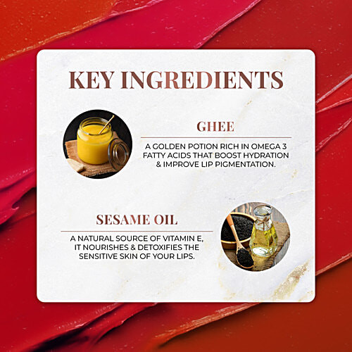 Herb Enriched Ayurvedic Lipstick Micro-Mini Kit|1.93 g|0.07 oz [Fit Tuber Recs]