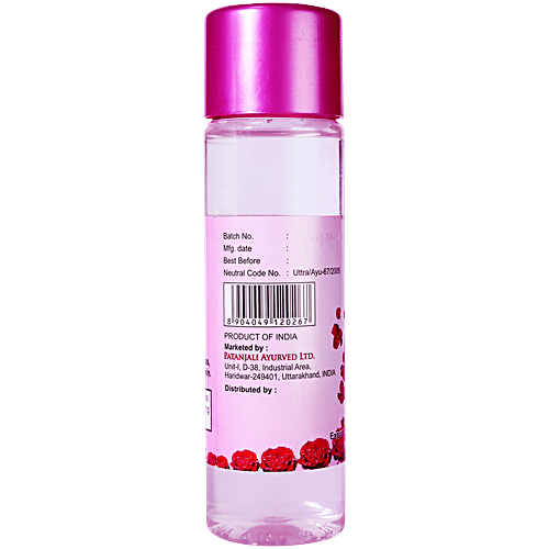 Divya Gulab Jal|120 ml|4.06 fl oz [Fit Tuber Recs]