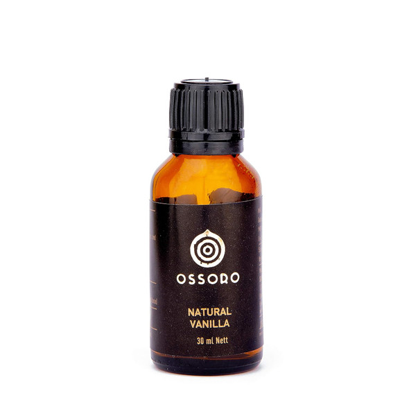 Ossoro Natural (Real) Vanilla Flavour Essence, Real Vanilla Extract/ Glass Bottle | 30ml | 1.01 fl oz [Fit Tuber Recs]