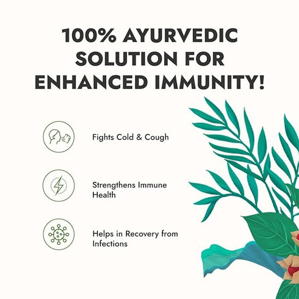 Kapiva Ayurveda Tulsi Giloy Herbal Juice (Natural Healer)|1 l|33.81 fl oz [Fit Tuber Recs]