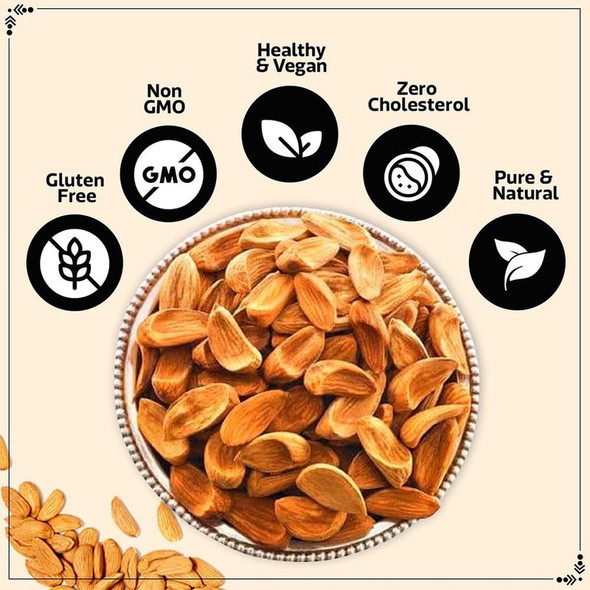 Wonderland Foods Mamra Badam|200 g|7.05 oz [Fit Tuber Recs]