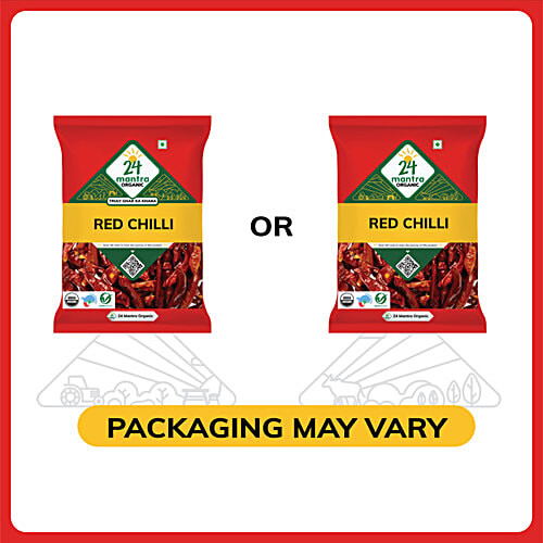 24 Mantra Organic Red Chilli|100 g