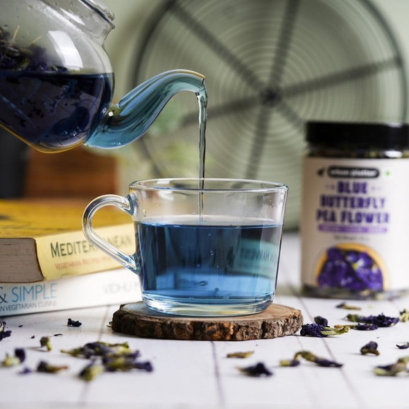 Urban Platter Blue Butterfly Pea Flower Tea|40 g|1.41 oz [Fit Tuber Recs]