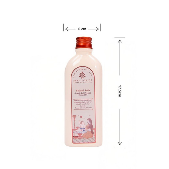 Baby Forest Badami Sneh Organic Cold Pressed Almond Baby Oil|200 ml