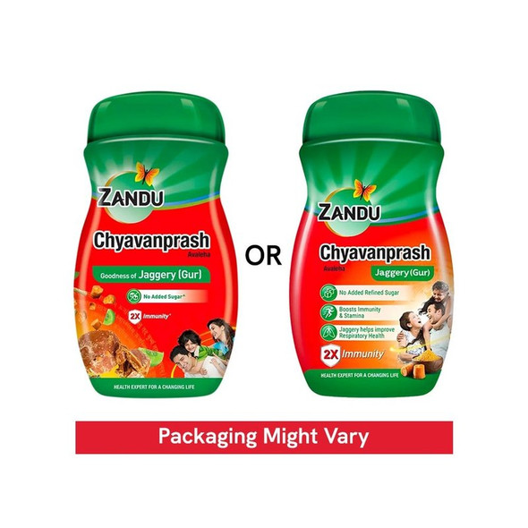 Zandu Chyawanprash Avaleha Jaggery|900g|31.75 oz [Fit Tuber Recs]