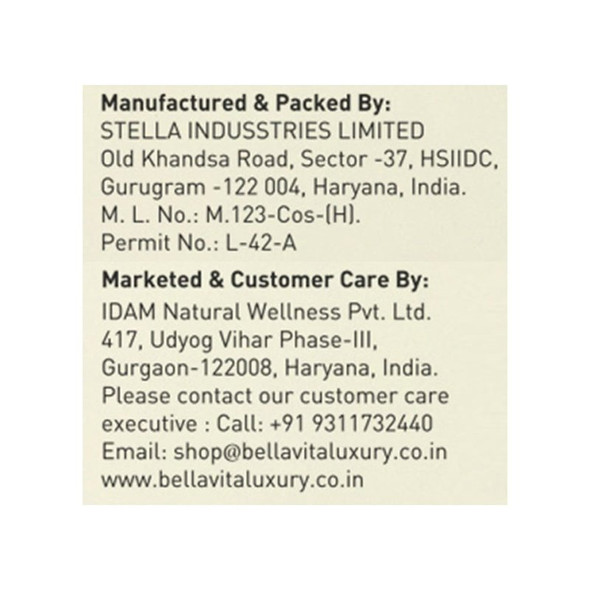 Bella Vita Organic Unisex Eau de Parfum (White Oud)|100 ml