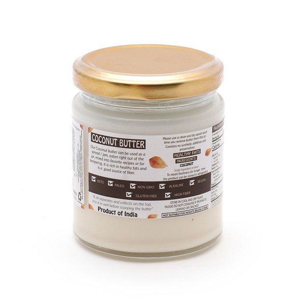 DHATU ORGANICS & NATURALS Coconut Butter|150 g