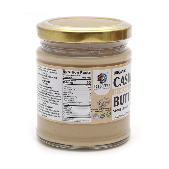 DHATU ORGANICS & NATURALS Dhor Cashew Butter|150 g