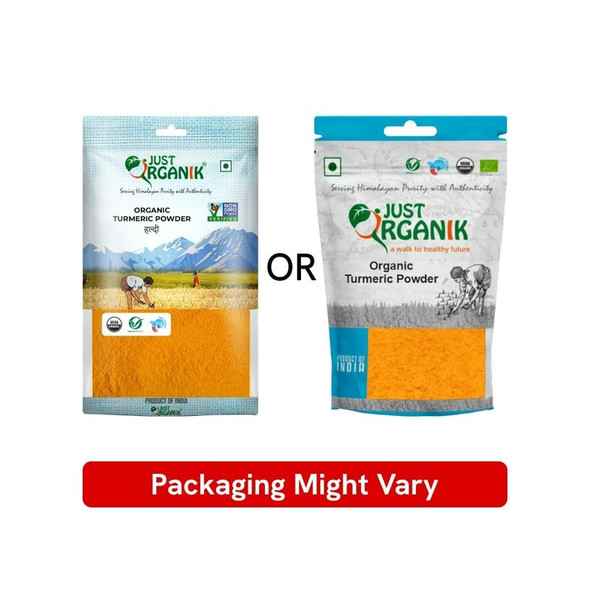 Just Organik Organic Turmeric Powder|500 g